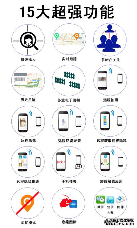 鷹眼手機定位防盜app客戶端圖1: