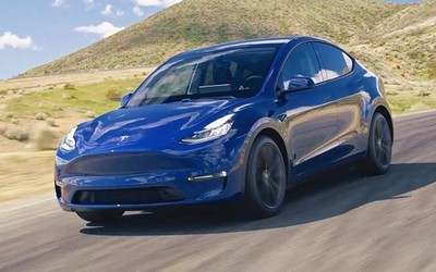 特斯拉Model Y 內部照片曝光 第三排座椅空間并不寬敞