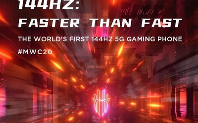 紅魔5G游戲手機將亮相MWC 144Hz刷新率刷新視界觀