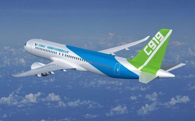 一二三航空今日正式揭牌 國產(chǎn)C919客機全球首家用戶