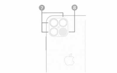 iPhone 12系列設(shè)計(jì)圖曝光 后置三攝配激光雷達(dá)掃描儀