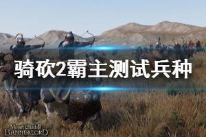 《騎馬與砍殺2》什么兵種最強(qiáng) 測(cè)試兵種方法介紹