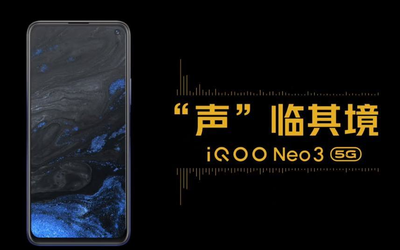 iQOO Neo3“聲臨其境”的 秘密是？雙揚聲器了解一下