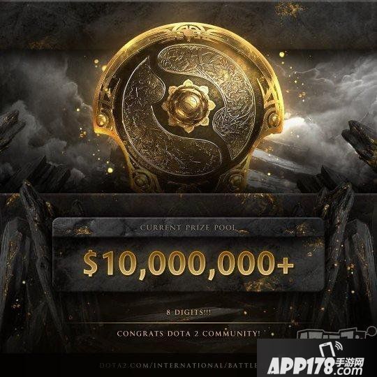 DOTA2：再破記錄！TI10總獎金超1000萬美元，比TI9快近一天